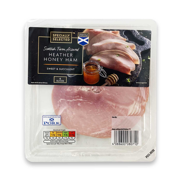 Specially Selected Scottish Farm Assured Heather Honey Ham 100g