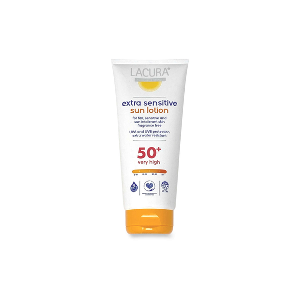 Lacura Sensitive Sun Lotion For Adults SPF 50+ 200ml