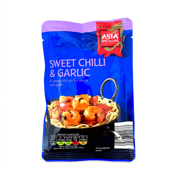 Asia Specialities Sweet Chilli & Garlic Stir Fry Sauce 120g