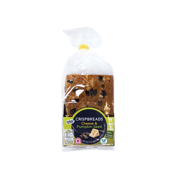 Foodie Market Crispbreads Cheese & Pumpkin Seed 150g