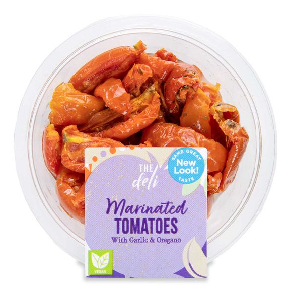 The Deli Marinated Tomatoes With Garlic & Oregano 150g (128g Drained)