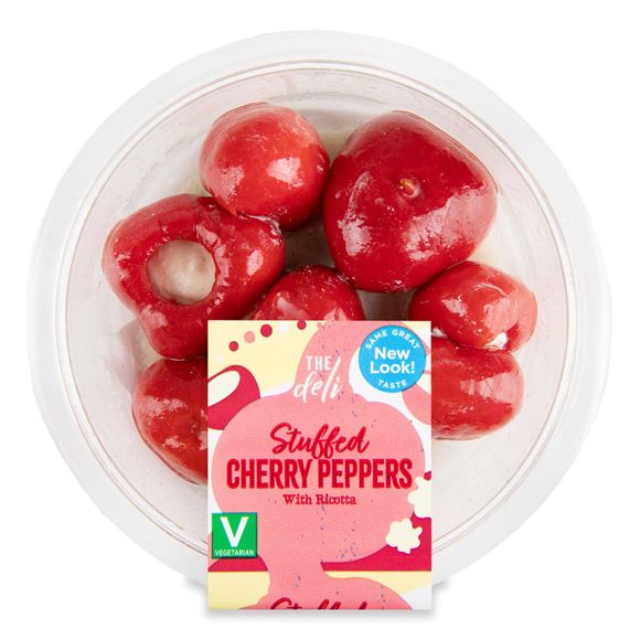 The Deli Stuffed Cherry Peppers 150g (133g Drained)