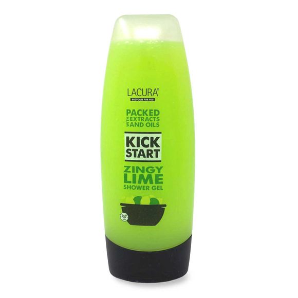 Lacura Kick Start Zingy Lime Shower Gel 250ml