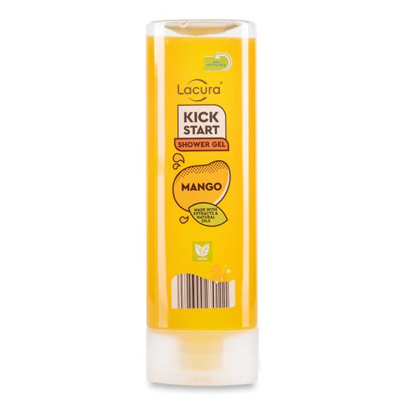 Lacura Kick Start Juicy Mango Shower Gel 250ml