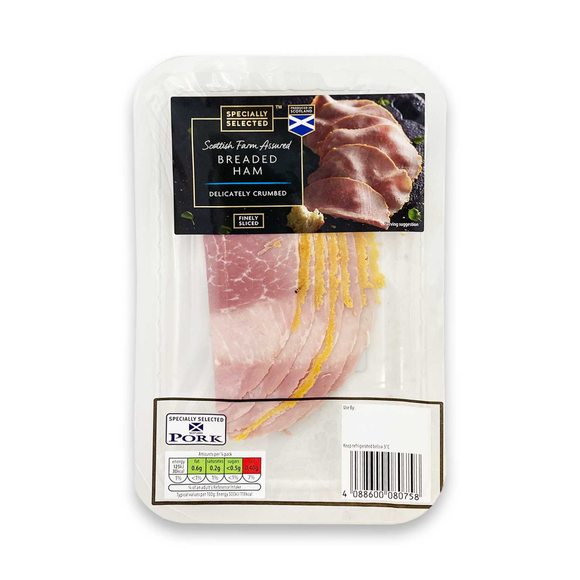 Specially Selected Breaded Ham 100g