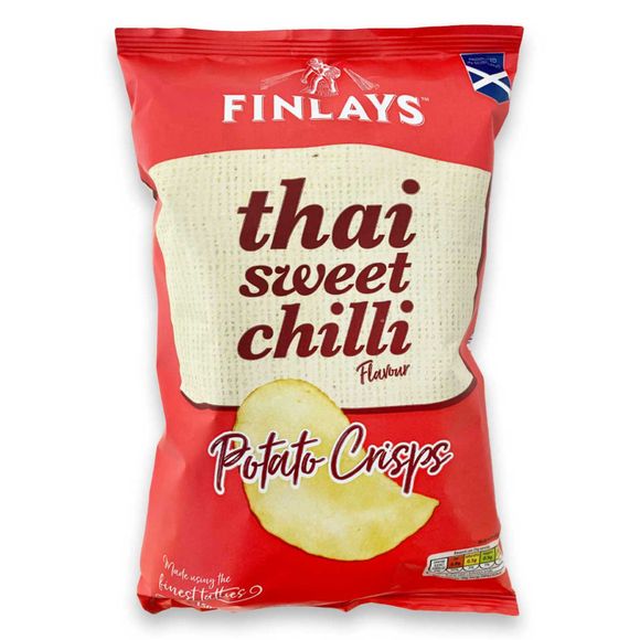 Finlays Thai Style Sweet Chilli Flavour Potato Crisps 150g