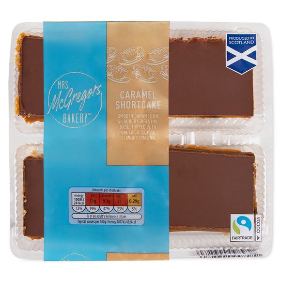 McGregor's Bakehouse Caramel Shortcake 200g