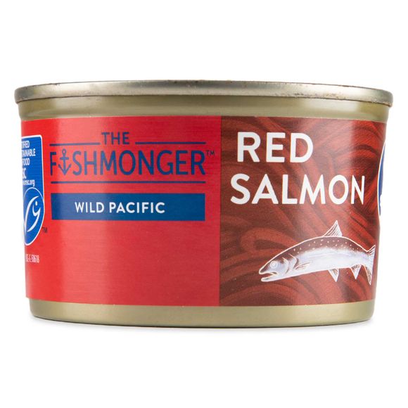 The Fishmonger Wild Pacific Red Salmon 213g