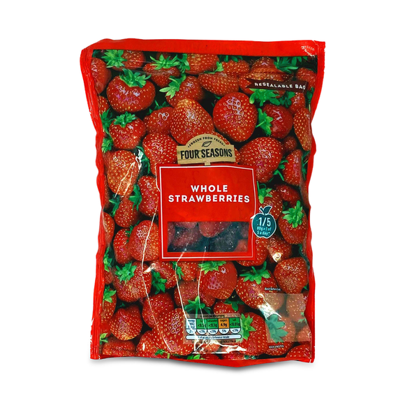 Four Seasons Whole Strawberries 500g