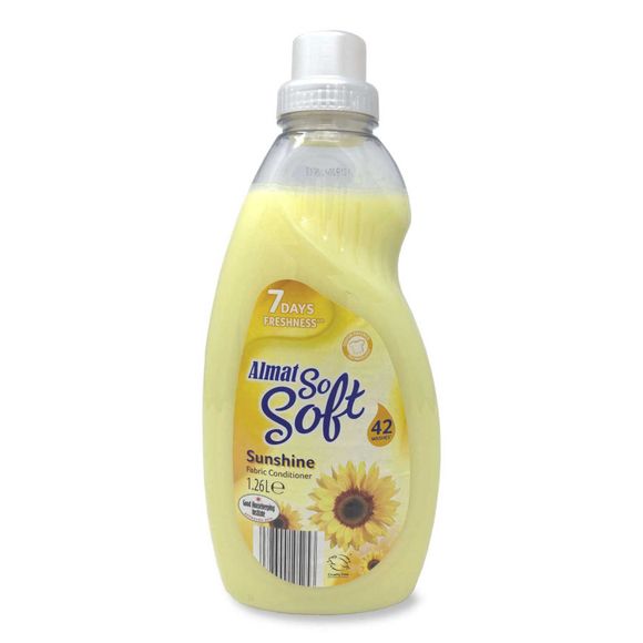 Almat So Soft Fabric Conditioner Sunshine - 42 Washes 1.26l