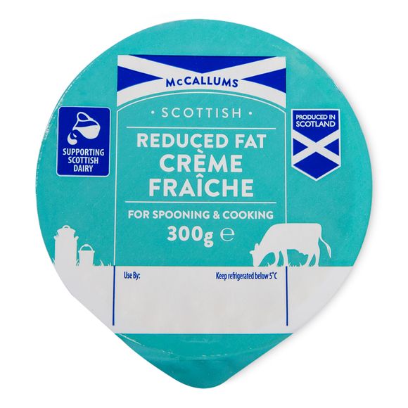 McCallums Scottish Reduced Fat Crème Fraiche 300g