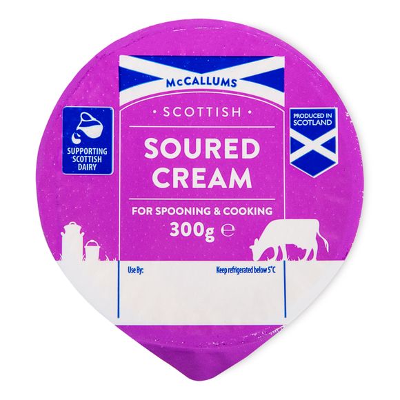 McCallums Scottish Soured Cream 300g