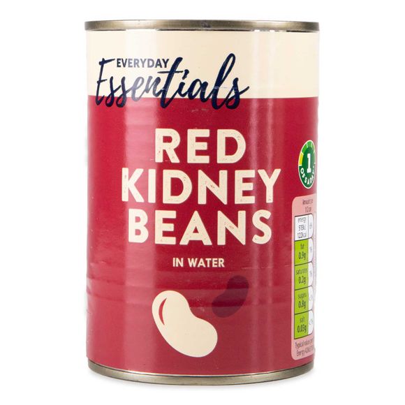 Everyday Essentials Red Kidney Beans In Water 400g (240g Drained)