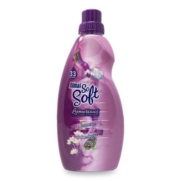 Almat So Soft Luxurious Fabric Conditioner Jasmine & Dewberry 1.16l/33 Washes