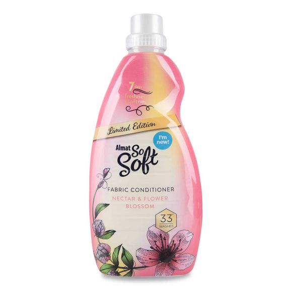 Almat So Soft Luxurious Fabric Conditioner Nectar & Blossom 1.16l/33 Washes