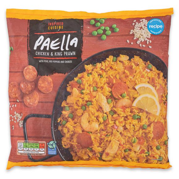 Inspired Cuisine Chicken & King Prawn Paella 700g