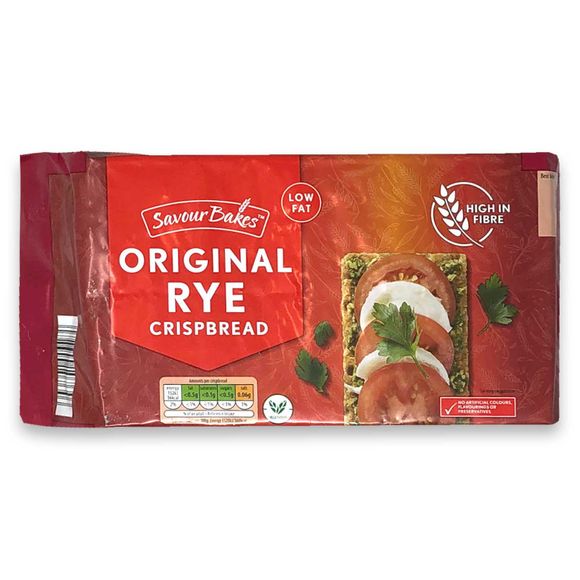 Savour Bakes Original Rye Crispbread 250g