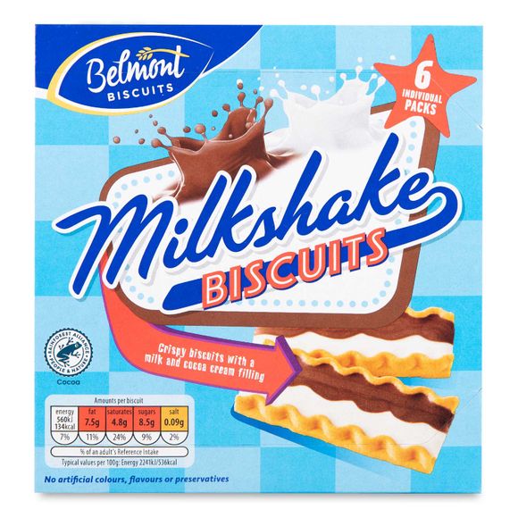 Belmont Milkshake Biscuits 150g