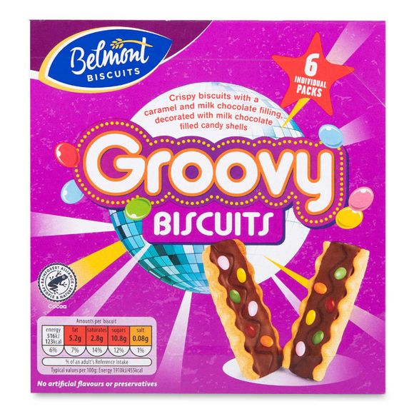 Belmont Groovy Biscuits 162g