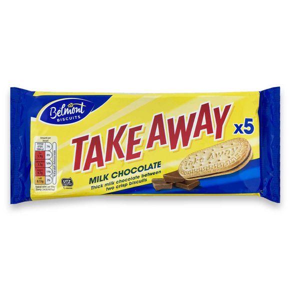 Belmont Take Away Biscuits 5 Pack