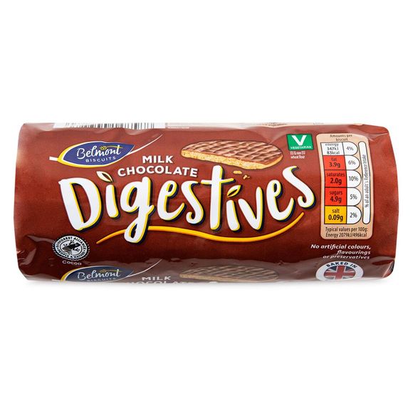 Belmont Milk Chocolate Digestives 300g