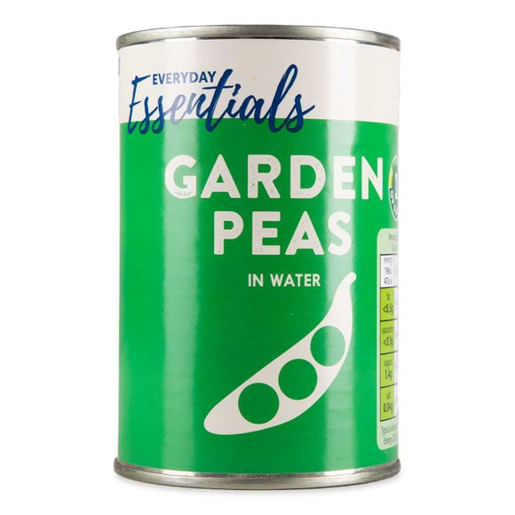 Everyday Essentials Garden Peas In Water 300g (185g Drained)