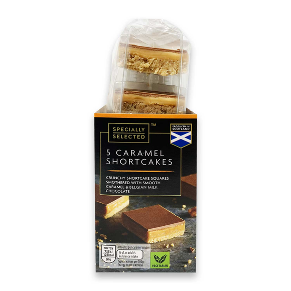 Specially Selected Caramel Shortcakes 5 Pack