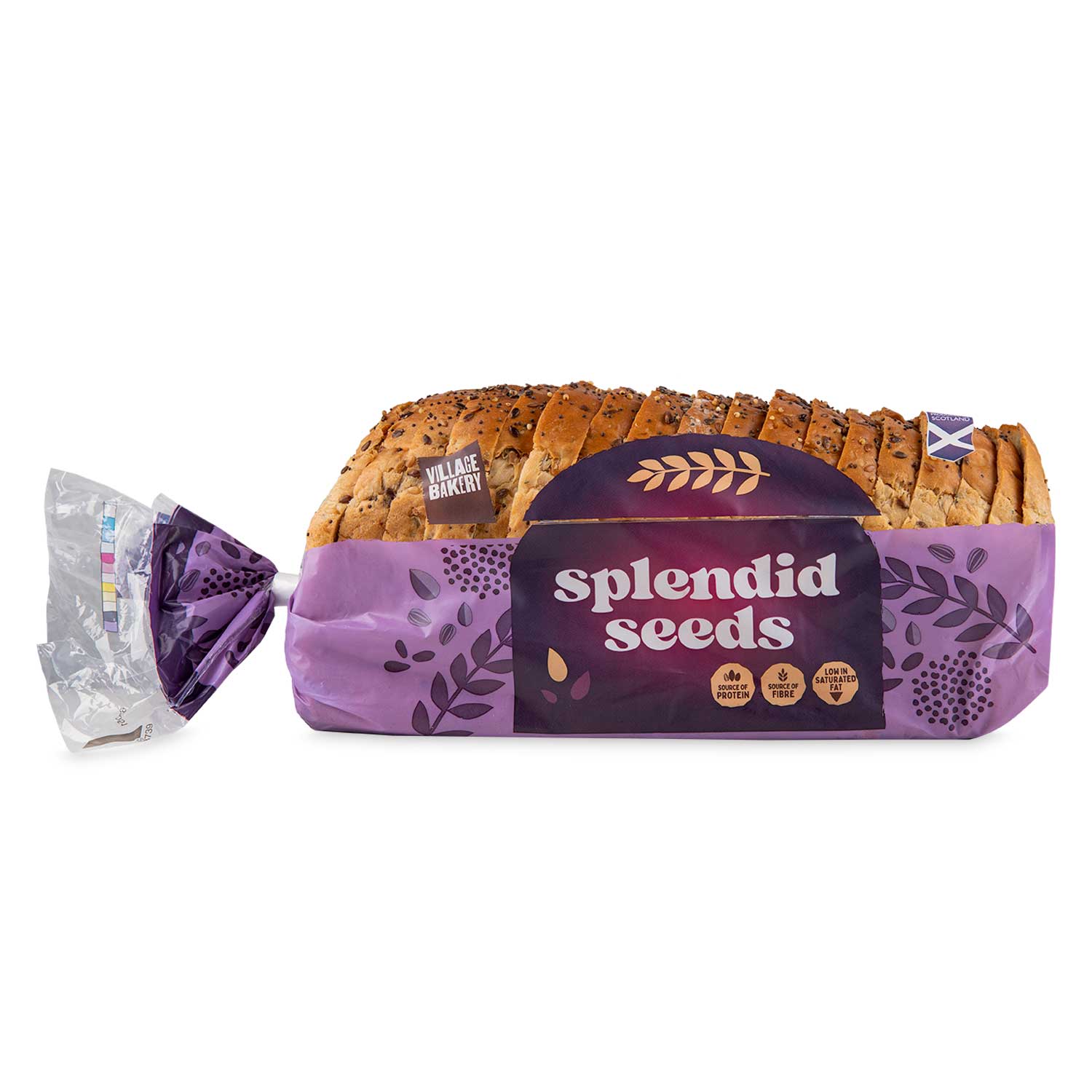 Village Bakery Splendid Seeds Sliced White Bread 800g