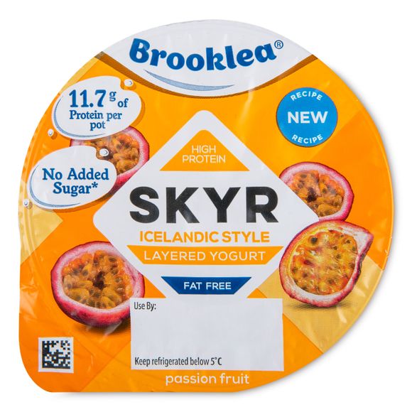 Brooklea Skyr Passionfruit Yoghurt 150g