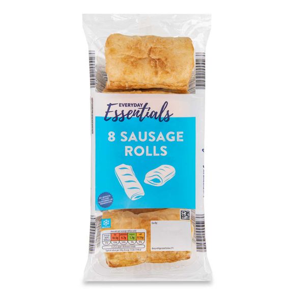 Everyday Essentials Sausage Rolls 480g/8 Pack