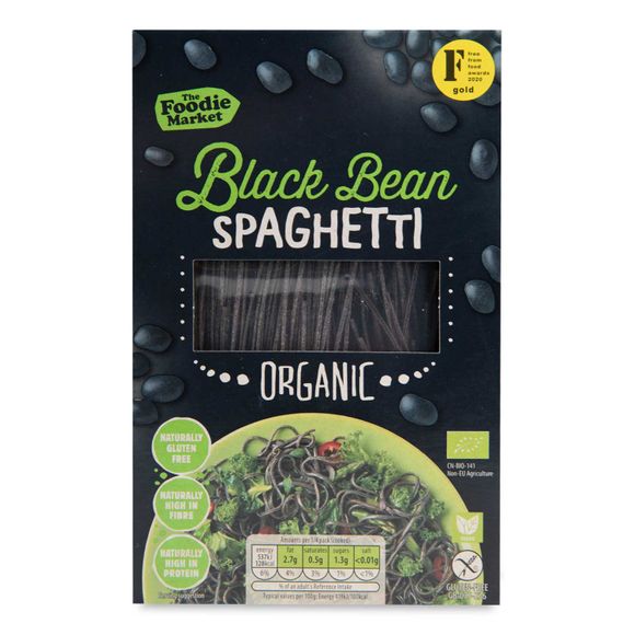 The Foodie Market Black Bean Spaghetti 200g