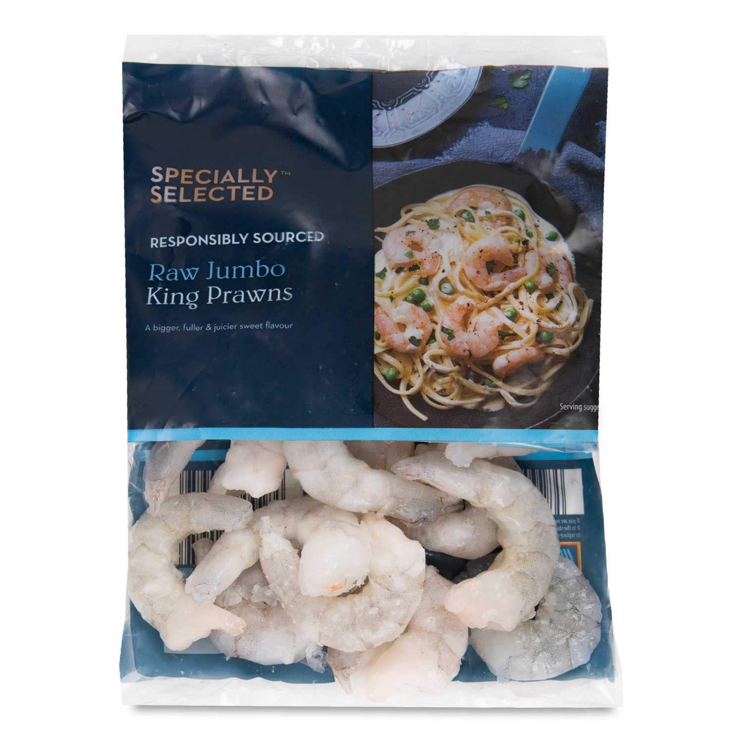 Specially Selected Raw Jumbo King Prawns 225g