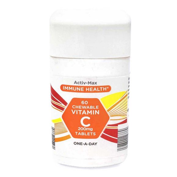 Activ-max Chewable Vitamin C Tablets 60 Pack