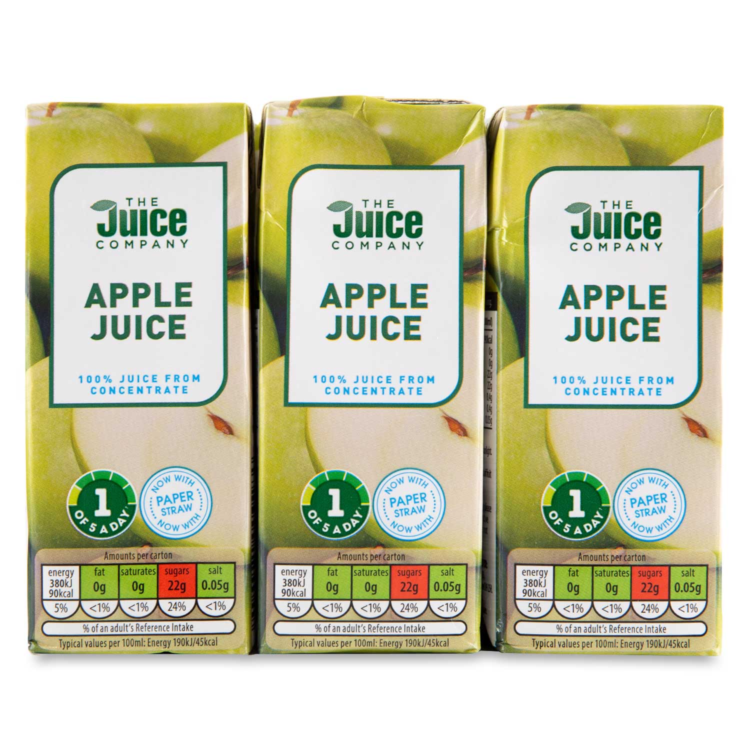 The Juice Company Apple Juice From Concentrate 6x200ml