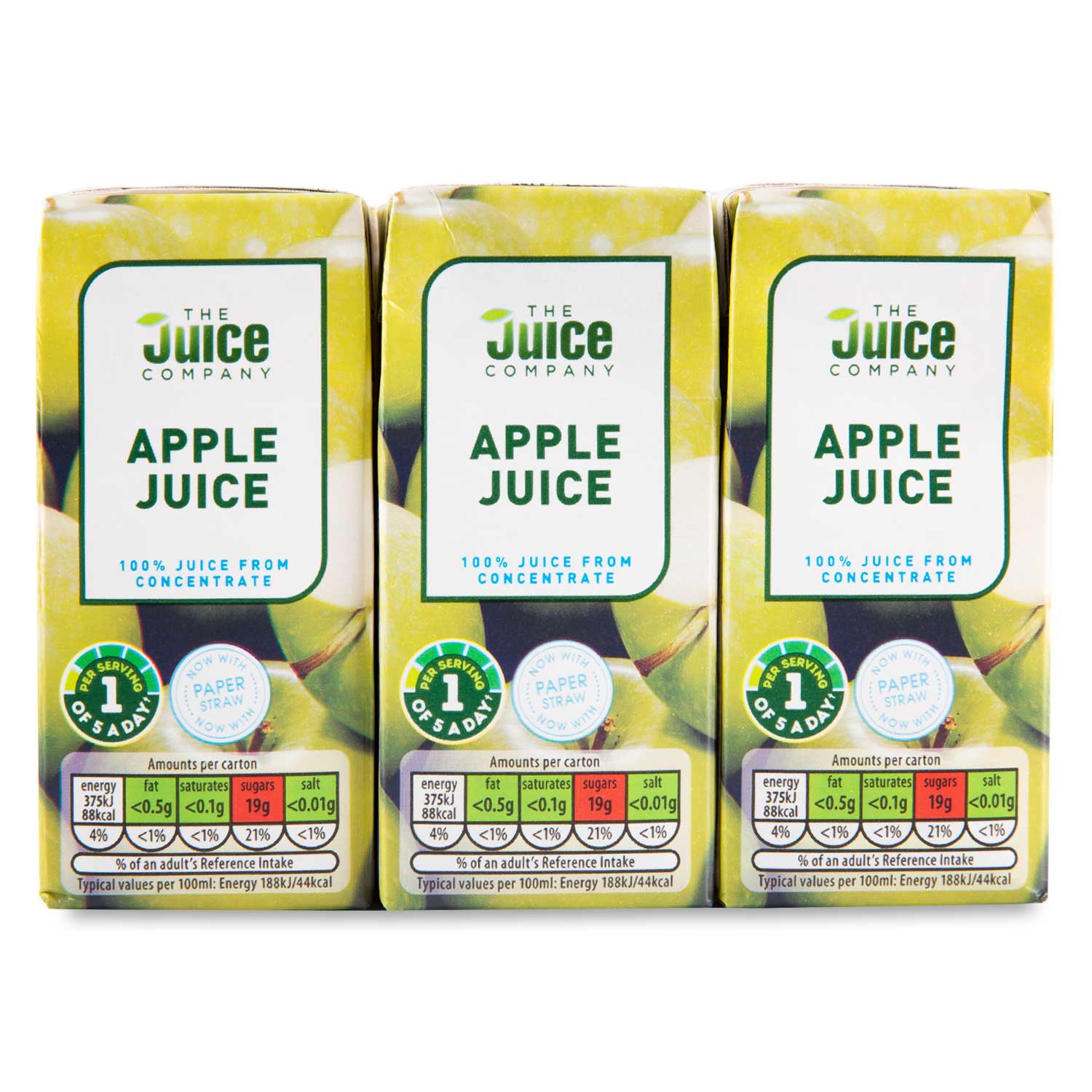 The Juice Company Apple Juice From Concentrate 6x200ml