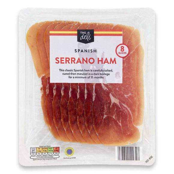 The Deli Spanish Serrano Ham 100g