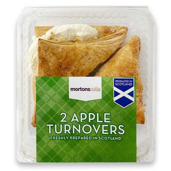 Mortons Rolls Apple Turnovers 2 Pack