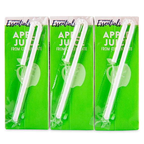 Everyday Essentials Apple Juice From Concentrate 3x200ml