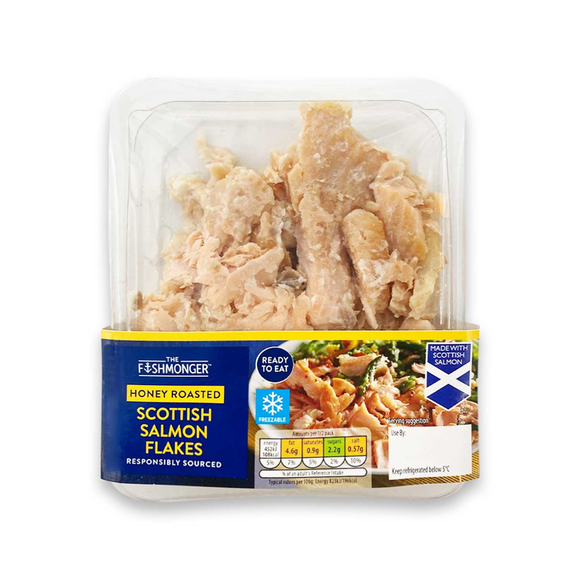 The Fishmonger Honey Roasted Scottish Salmon Flakes 110g