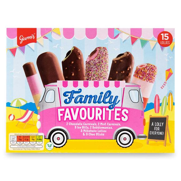 Gianni's Family Favourites Multipack 12x45.8g/12x53.2ml