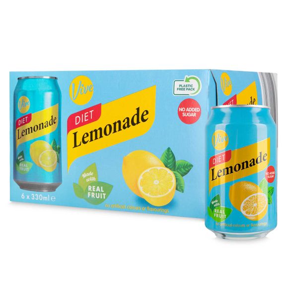 Vive Diet Lemonade 6x330ml