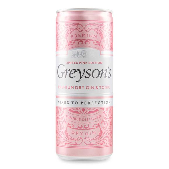 Greyson's Premium Dry Gin & Tonic 250ml