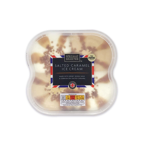 Specially Selected Salted Caramel British Ice Cream 1 Litre