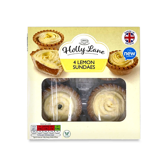 Holly Lane Sundae Tarts 4 Pack