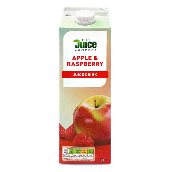 The Juice Company Apple & Raspberry Juice Drink 1 Litre