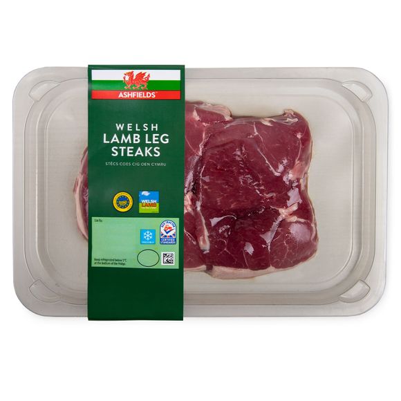 Ashfields Lamb Leg Steaks 300g