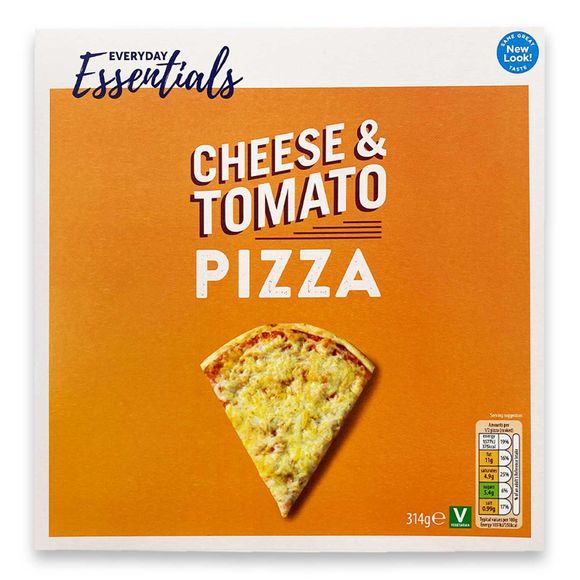 Everyday Essentials Thin & Crispy Cheese & Tomato Pizza 314g