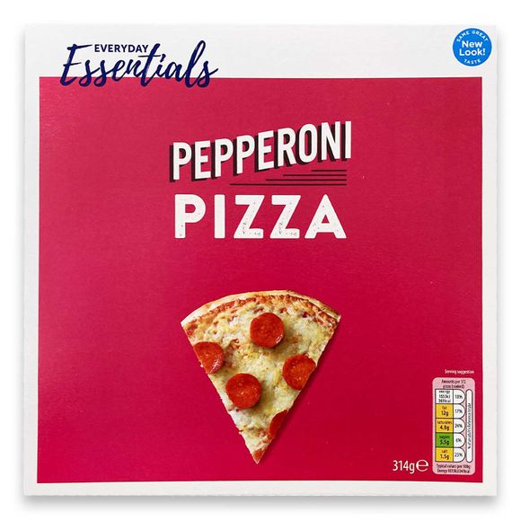 Everyday Essentials Thin & Crispy Pepperoni Pizza 314g