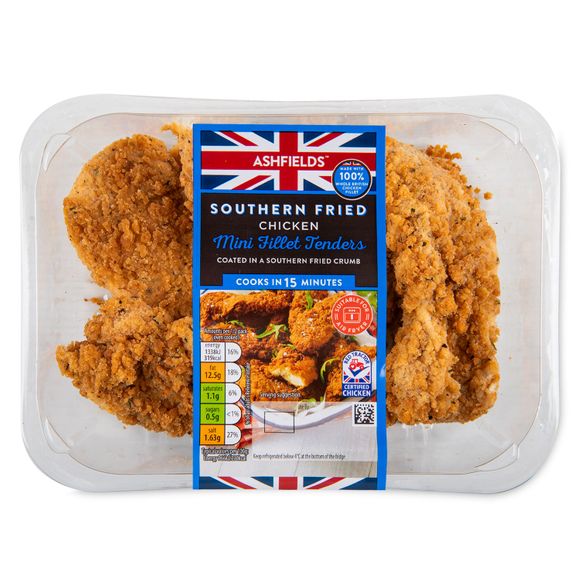 Ashfields Southern Fried Chicken Mini Fillet Tenders 305g