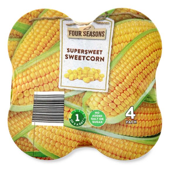 Four Seasons Supersweet Sweetcorn 800g (165g Drained)